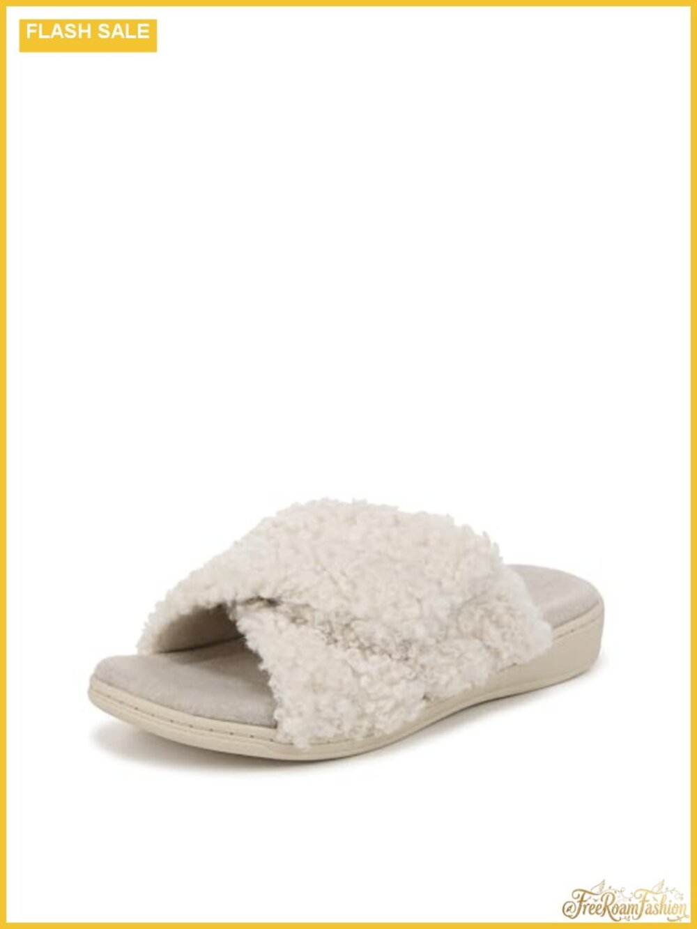 Vionic Relax II Open Toe Slippers with Arch Support
